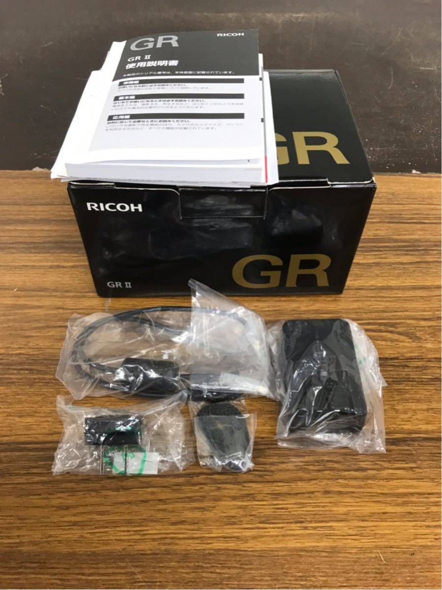 1円～ジャンク品 リコー GRⅡ ブラック デジタルカメラ GR2 RICOH