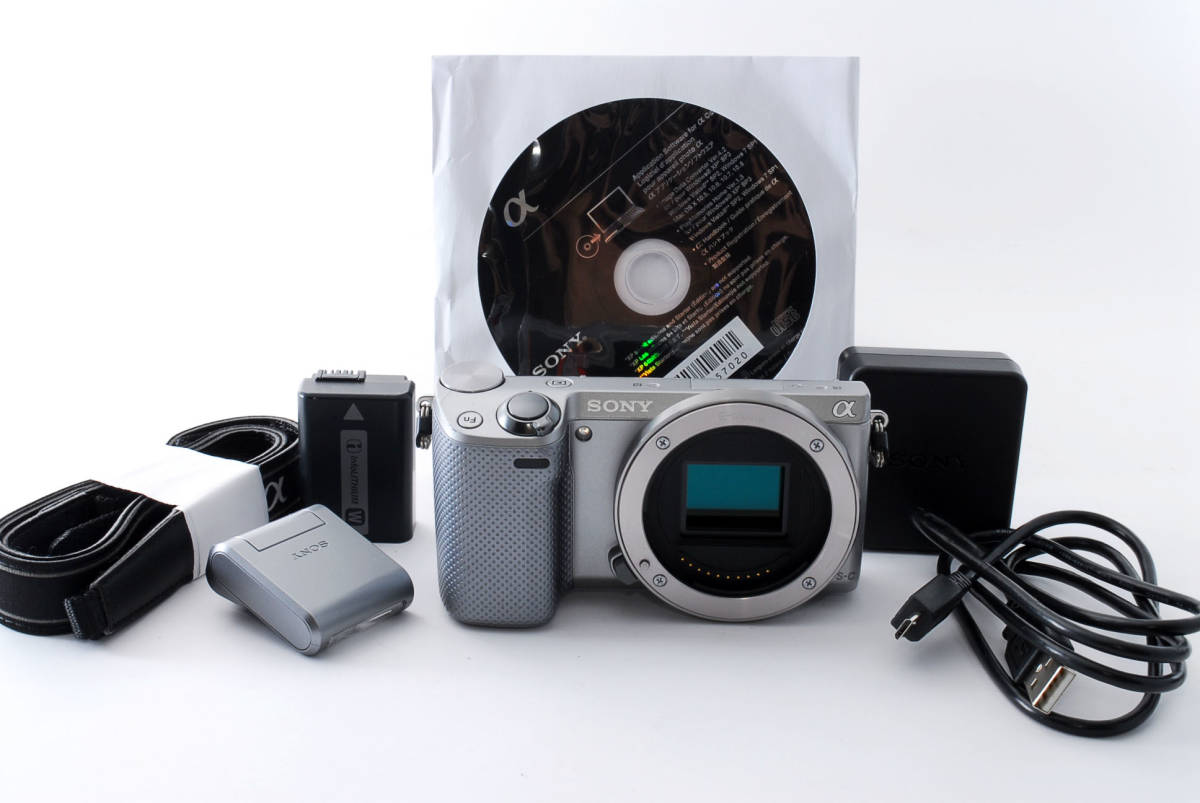 ソニー SONY NEX-5R ボデイ シルバー/377663