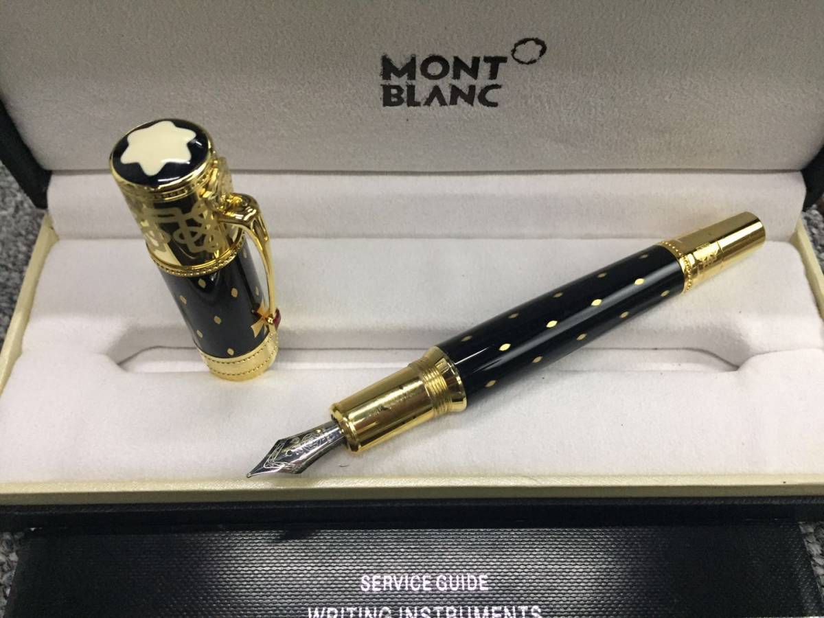 新品同様　★★MONTBLANC/モンブラン 文房具 筆記用具万年筆 　箱付属　