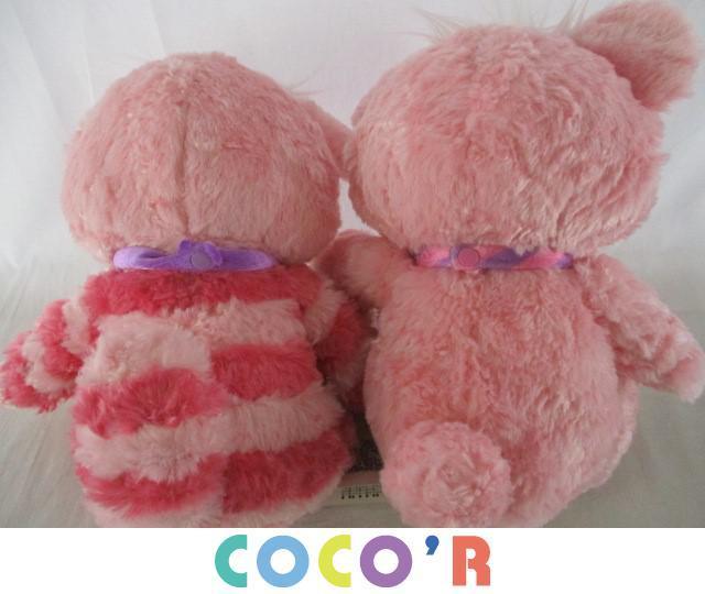 【同梱可】美品 ディズニー ぬいぐるみ ユニベアシティ スフレ チシャ猫 プラッシュ タグ付き 2点 グッズセット