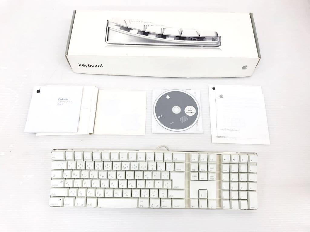 h010703 Apple A1407 パソコンモニタ/Mac mini Mid A1347/Keyboard A1048 USBキーボード /3点セット