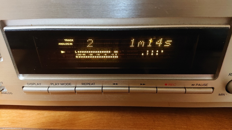 ONKYO オンキョー MD-124 MDデッキ