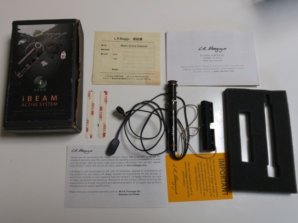 L.R. Baggs iBEAM ACTIVE ピエゾマイク