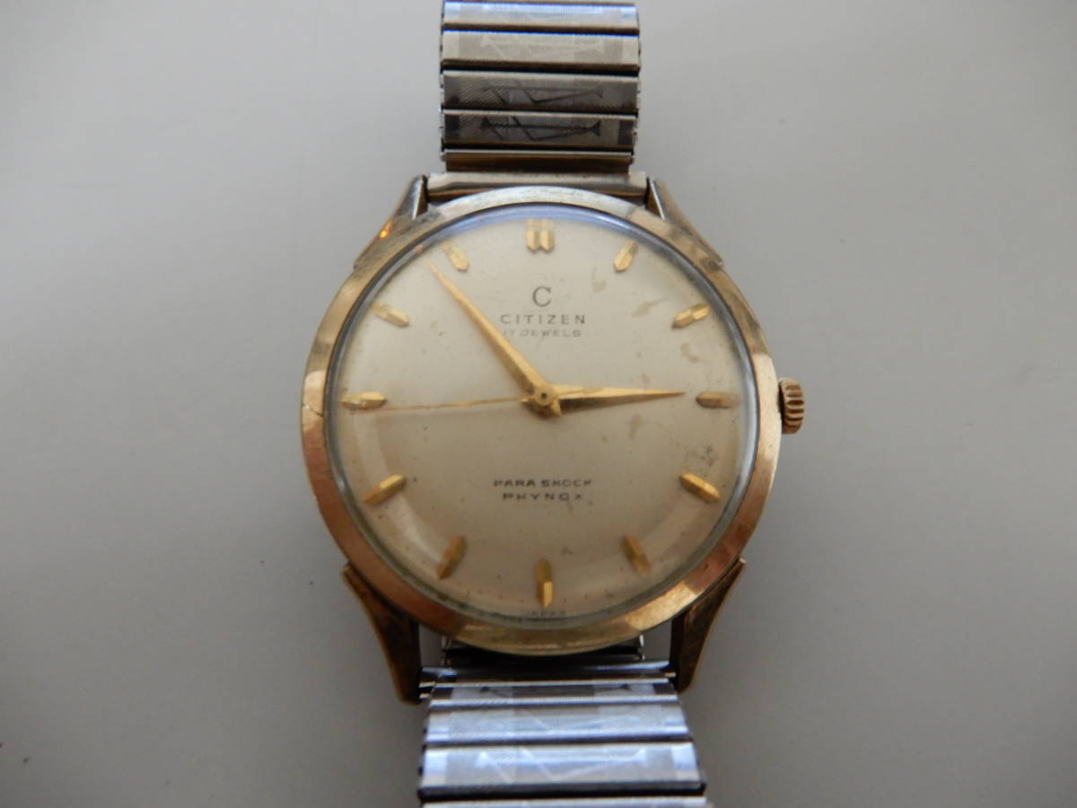 CITIZEN 手巻き Para Shock PHYNOX CITIZEN PARA SHOCK Deluxe Yahoo 