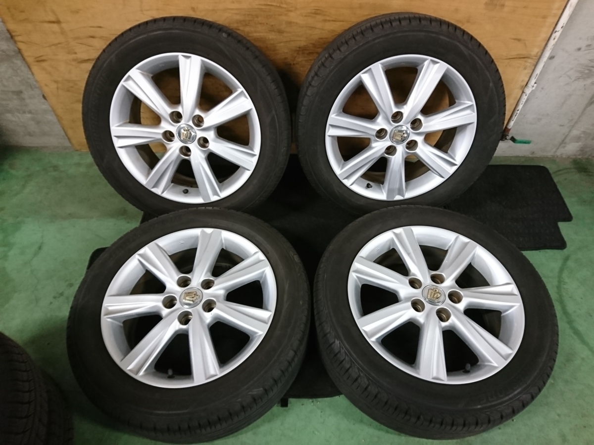 △ アルミホイール4本 トヨタ 純正 クラウン アスリート 17X7J+50 5H