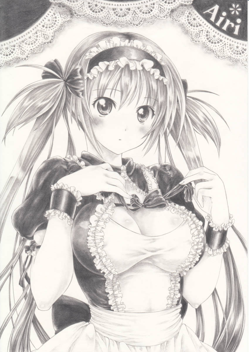 手描きイラスト クイーンズブレイド アイリ 手描きイラスト 売買されたオークション情報 Yahooの商品情報をアーカイブ公開 オークファン Aucfan Com