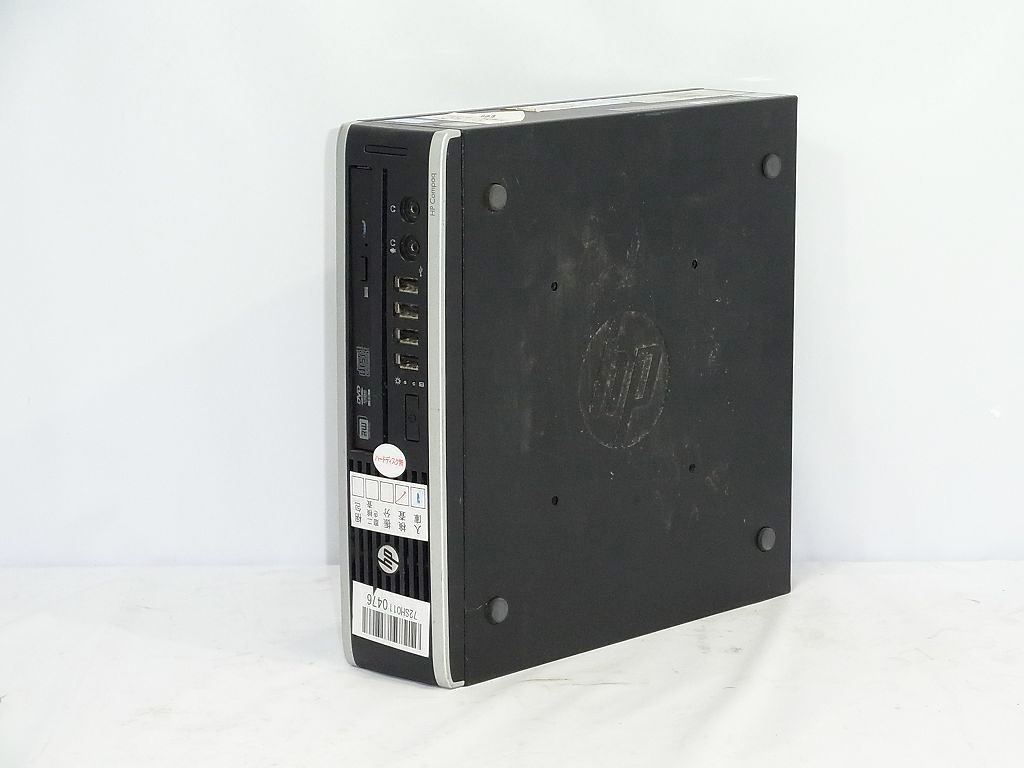 ジャンク】1円～HP Elite 8300US Core i5-3470S 2.9GHz/8GB/HDD無/DVDRW/ドライブ