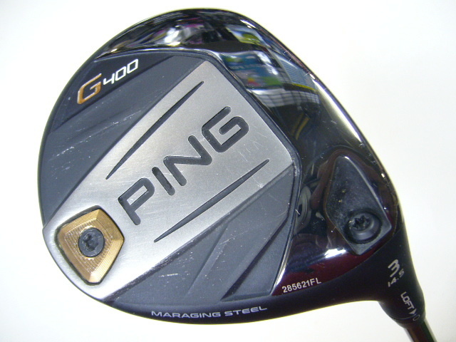 訳あり 美品 PING ピン G400 フェアウェイウッド ALTA J CB(SR)3W(14.5