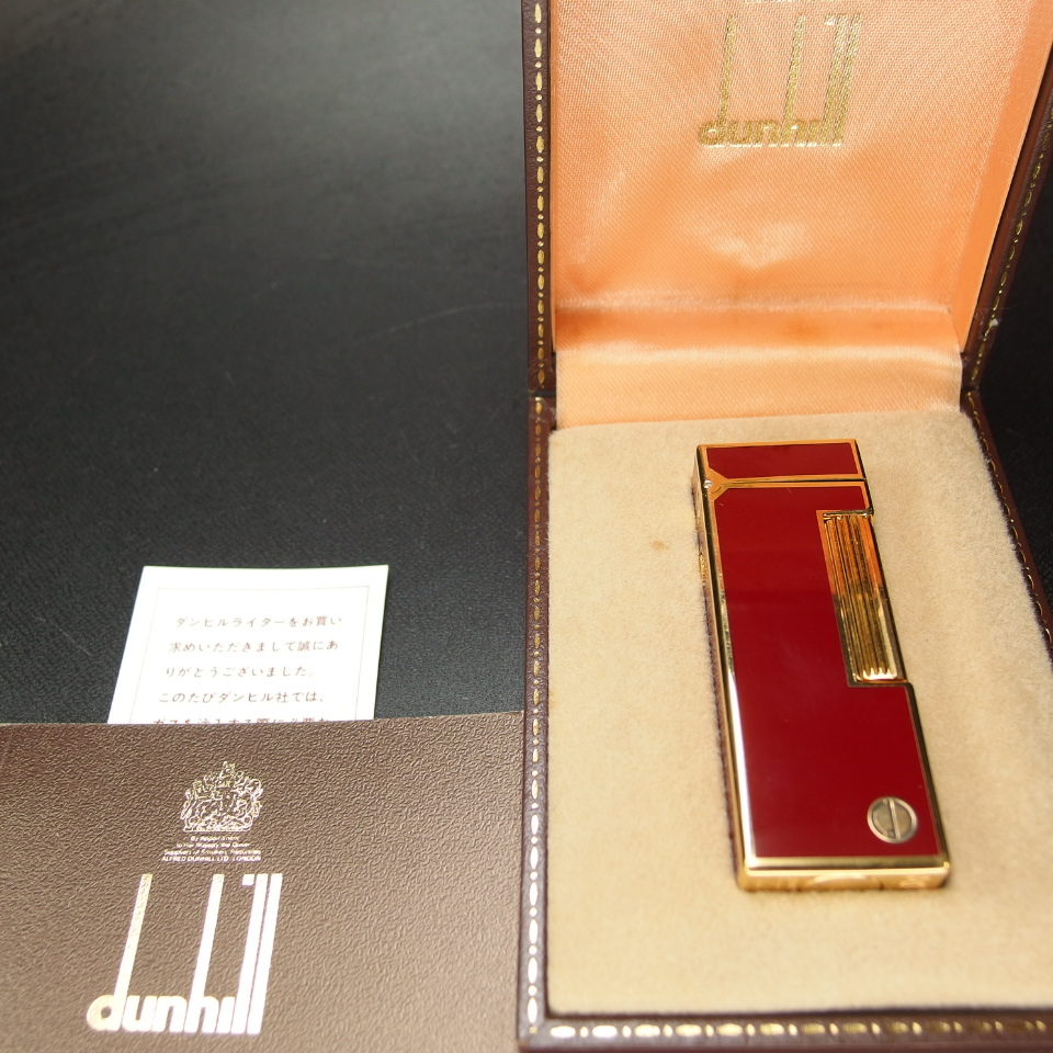 ダンヒル ライター ガスライター dunhill - 喫煙具 Dunhill ワイン 