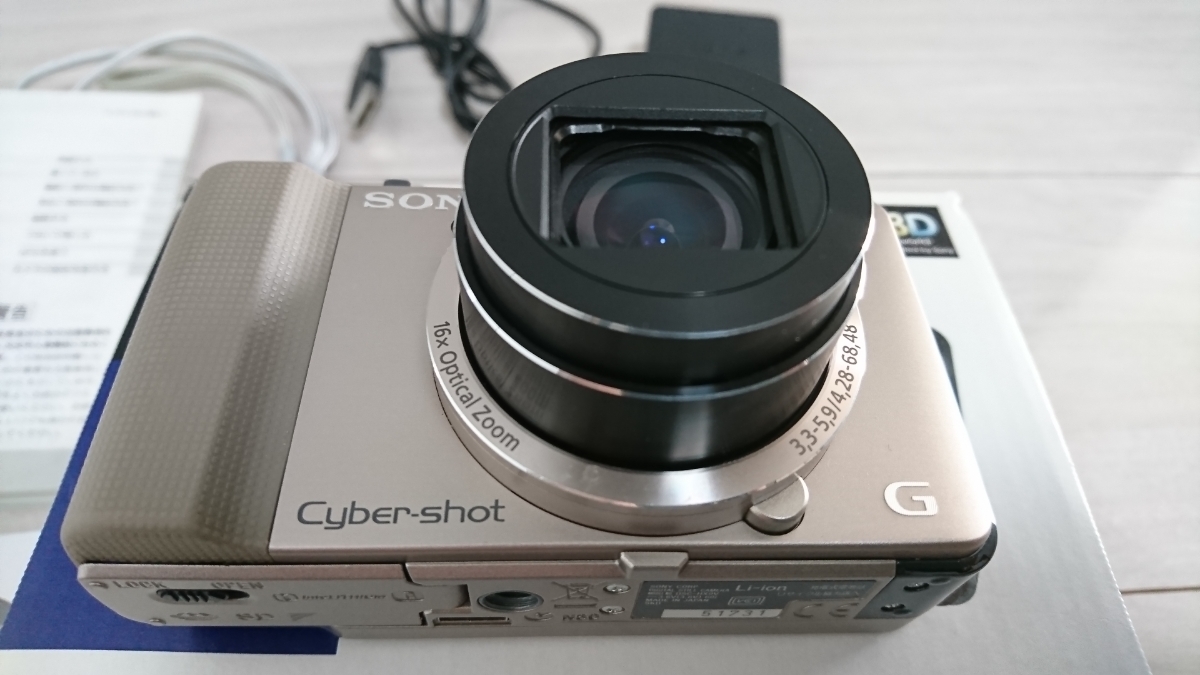 ★☆極美品 SONY Cyber-shot DSC-HX9V 光学16倍《元箱・付属品完備・純正バッテリー2個・HDMIケーブル》☆★_2