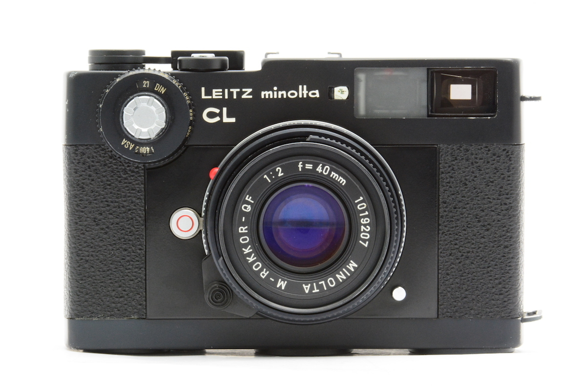 □ MINOLTA ミノルタ Leitz minolta CL + M-ROKKOR-QF 40mm F2 ライカM