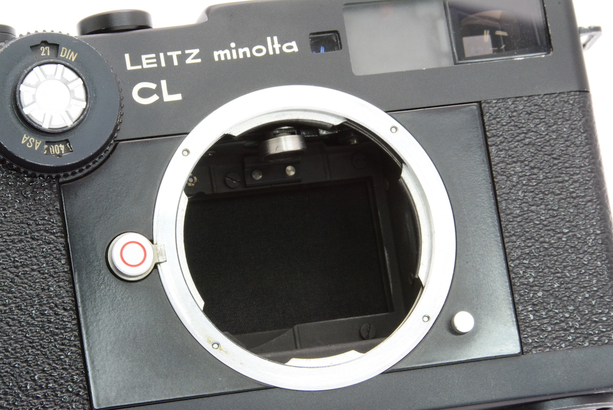 □ MINOLTA ミノルタ Leitz minolta CL + M-ROKKOR-QF 40mm F2 ライカM