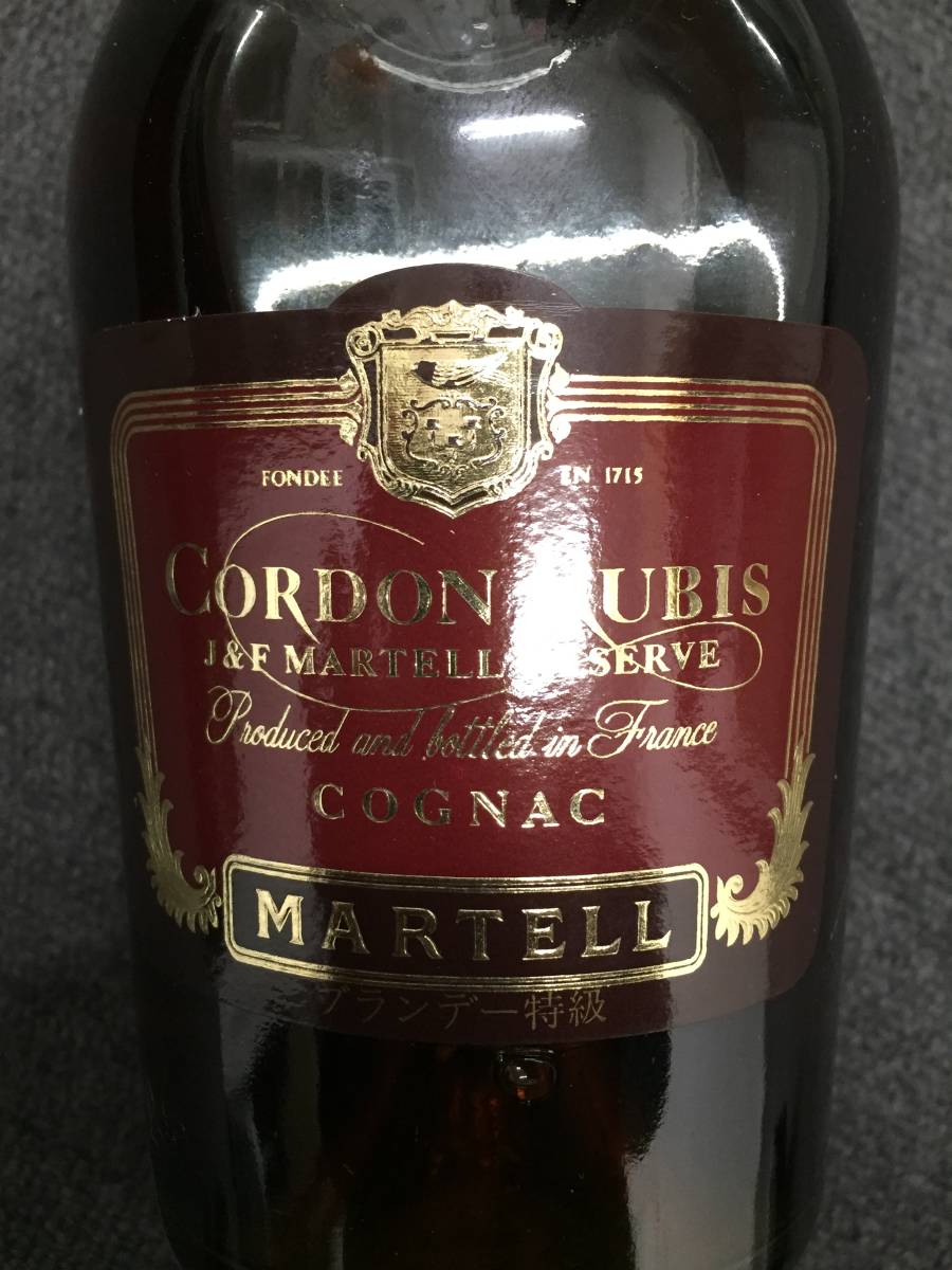 コニャック マーテル MARTELL コルドン CORDON RUBIS 700ml ブランデー