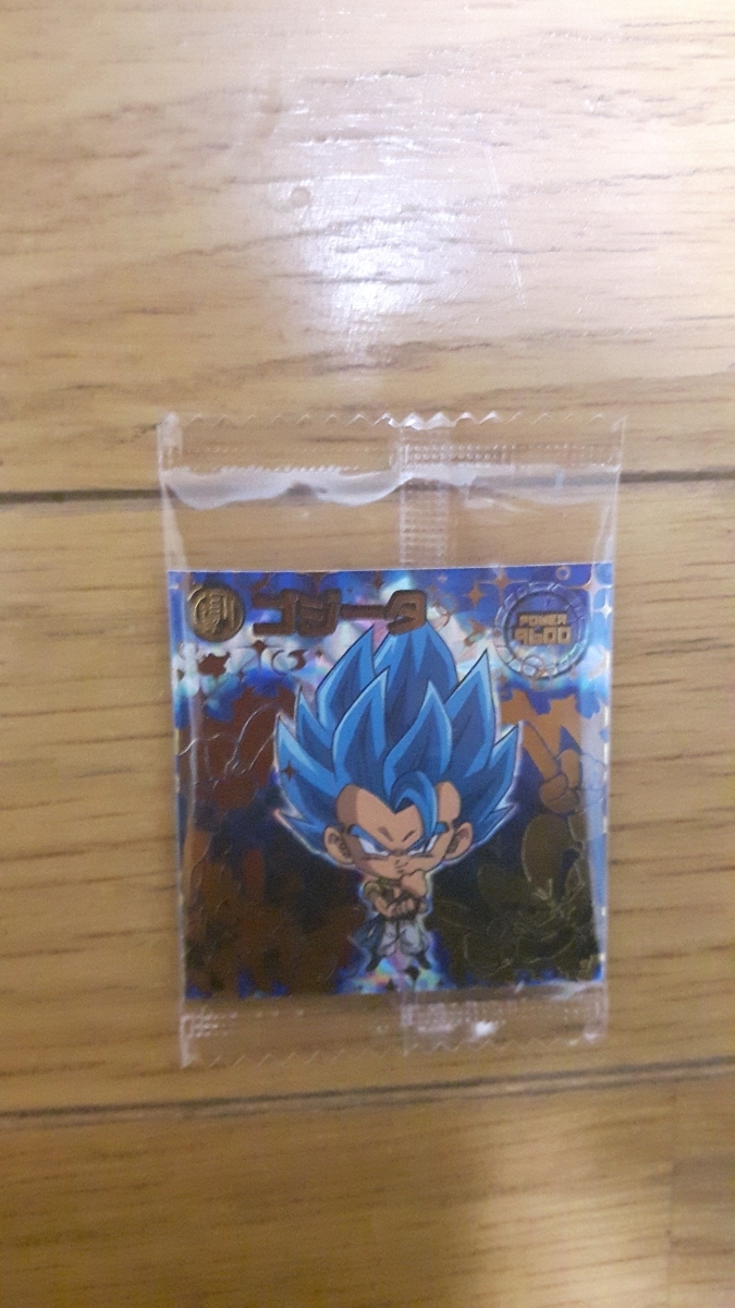 【SGR】ドラゴンボール超戦士シールウエハース　W10-S1【ゴジータ】_1