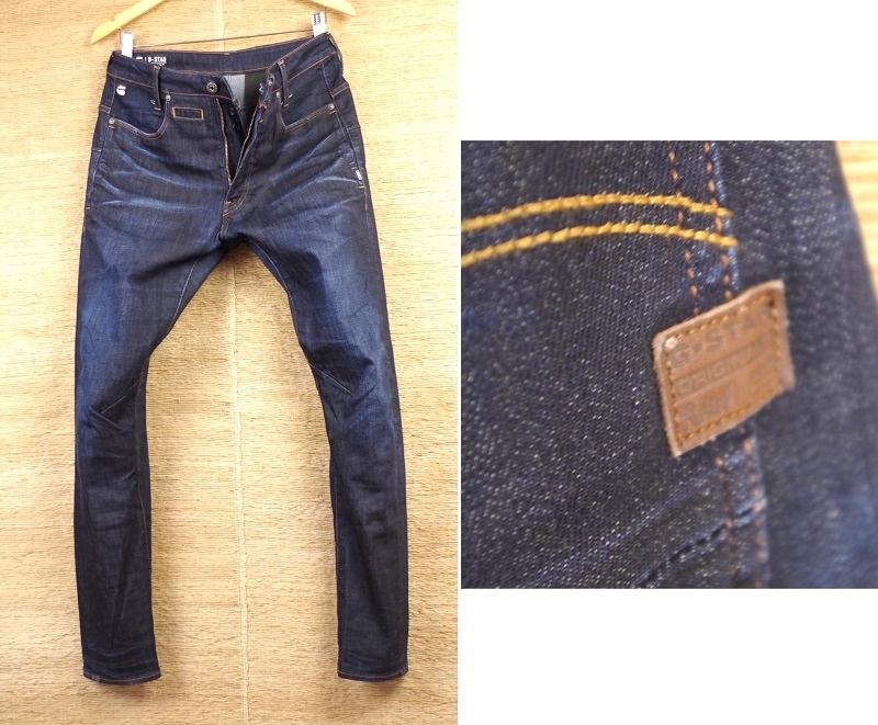 人気定番，セール G-Star RAW/ジースター 3D-STAQストレッチ デニムジーンズ(W29～)｜売買されたオークション情報、yahooの商品情報をアーカイブ公開 - オークファン W29～