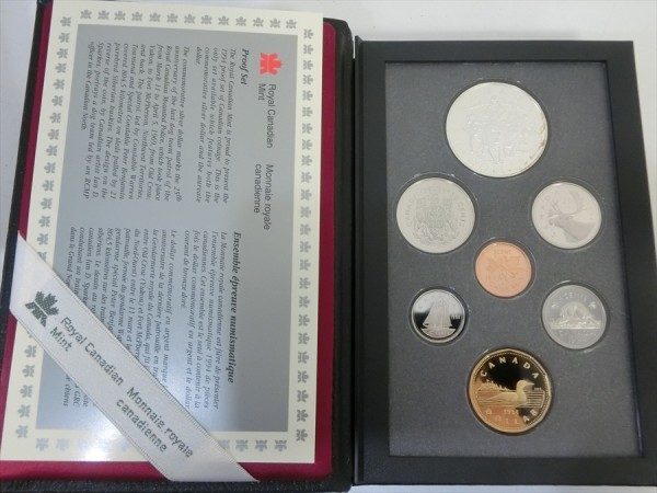 カナダ ・ダブルダラー1995年記念硬貨セット 0 1994年の通販 コイン プルーフの通販 カナダ | 硬貨 – ワールド