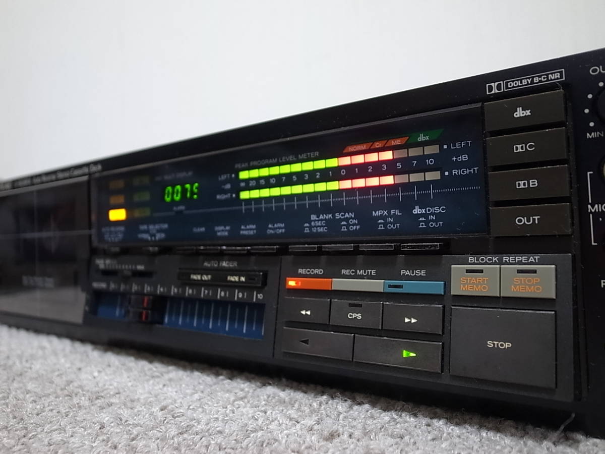 HDD 搭載オ－ディオシステム V-909RX TEAC Cassette Deck Auto Reverse Stereo DBX Teac Case