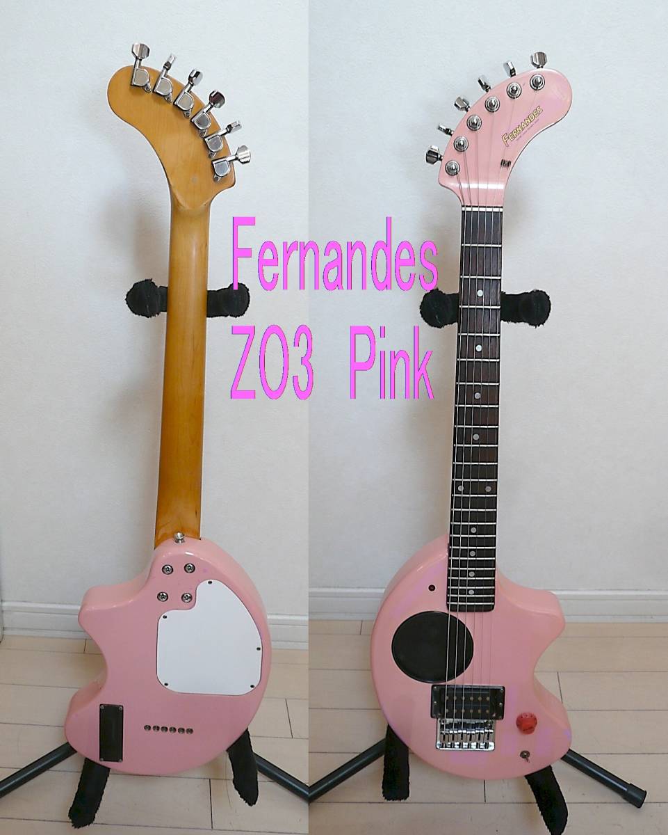 FERNANDES ZO-3 アンプ内蔵 エレキギター バッドばつ丸 限定生産