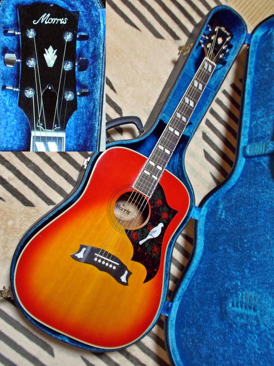 Morris モーリス WD-25N アコースティックギター ダヴモデル MORRIS/WD-25・ダヴモデル！ Morris モーリス WD-25N ビンテージ 70