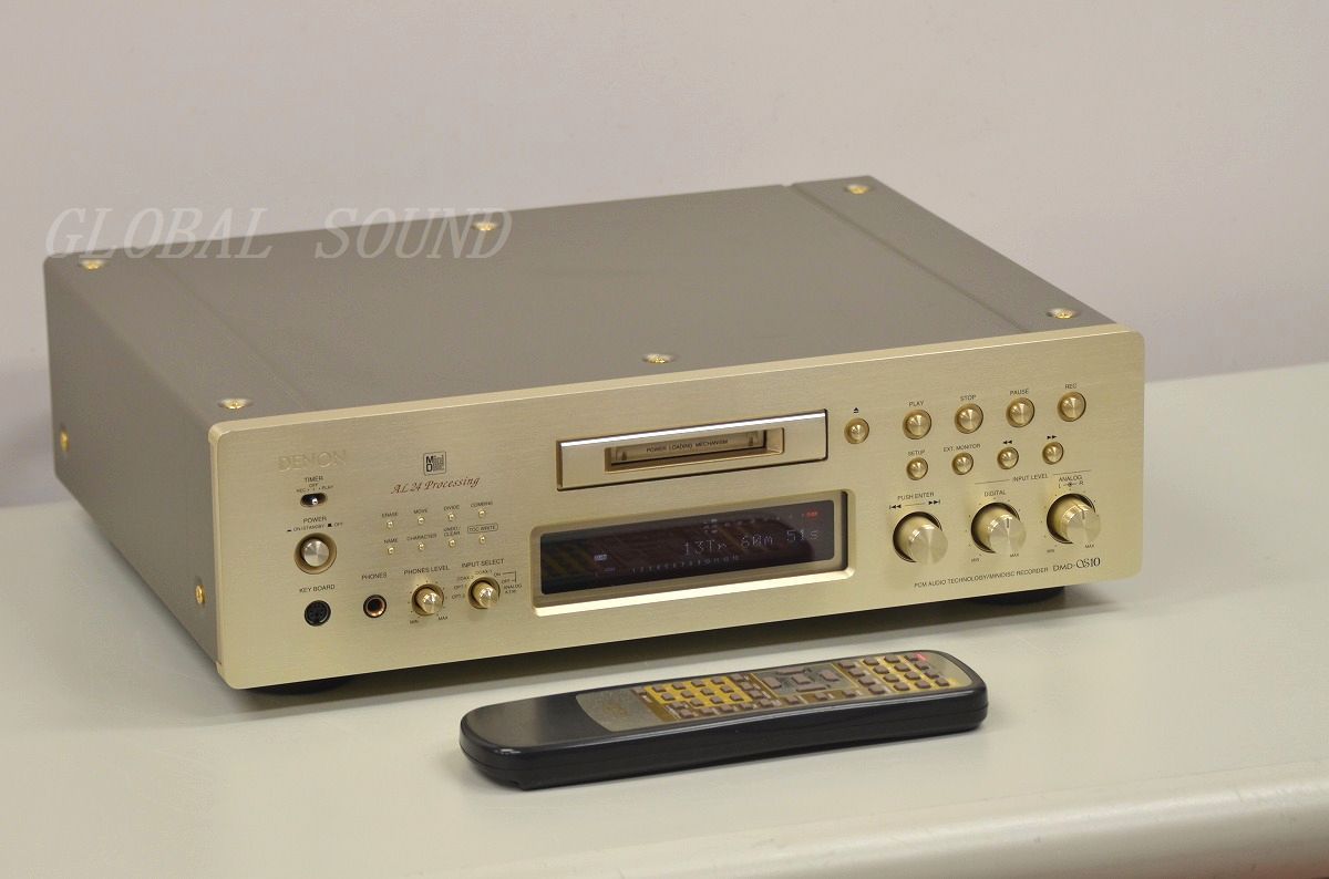ジャンク DENON DMD-S10 MDレコーダー ○DENON デノン DMD-S10 MDレコーダー リモコン付 現状品 DMD