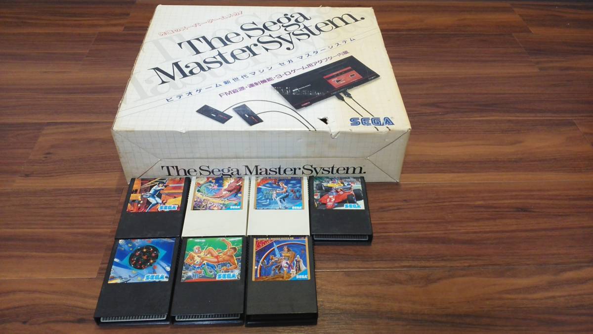 SEGA マスターシステム本体 ソフト付き セット 【公式通販】