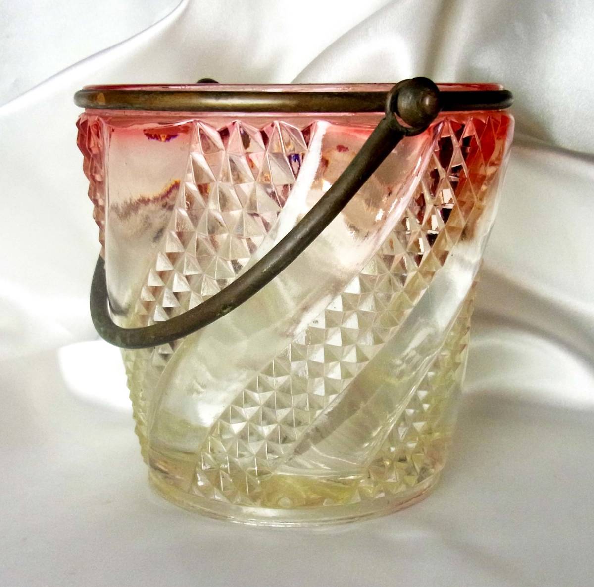 稀少 氷入れ OLD BACCARAT オールドバカラ 葡萄のアイスペール アイス 