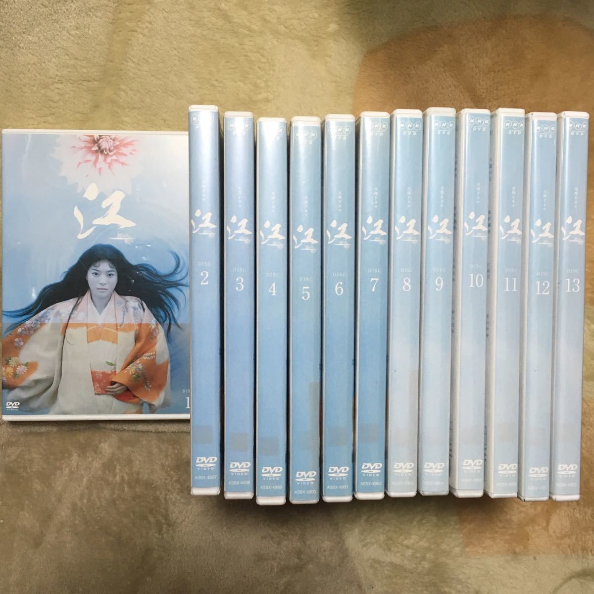 DVD NHK大河ドラマ 江 姫たちの戦国 完全版 1～13巻 全巻セット 完結