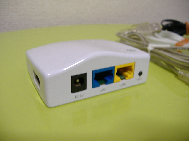 【PCI /Planex Wi-Fiマルチポケットルータ MZK-300N2 初期化済】