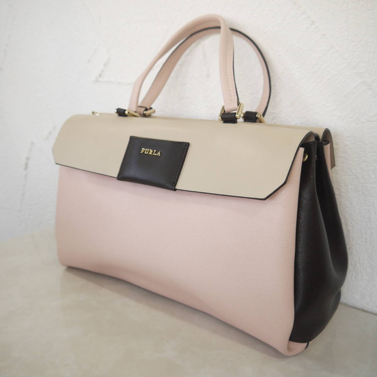 超美品!! 早い者勝ち!! FURLA フルラ メリディアン レザー 2WAY バイ 