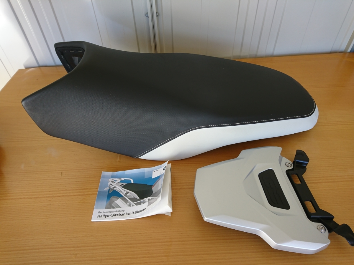 BMW R1250GS R1200GS ミディアムシート ラリーホワイト 13-18⁄R1250GS