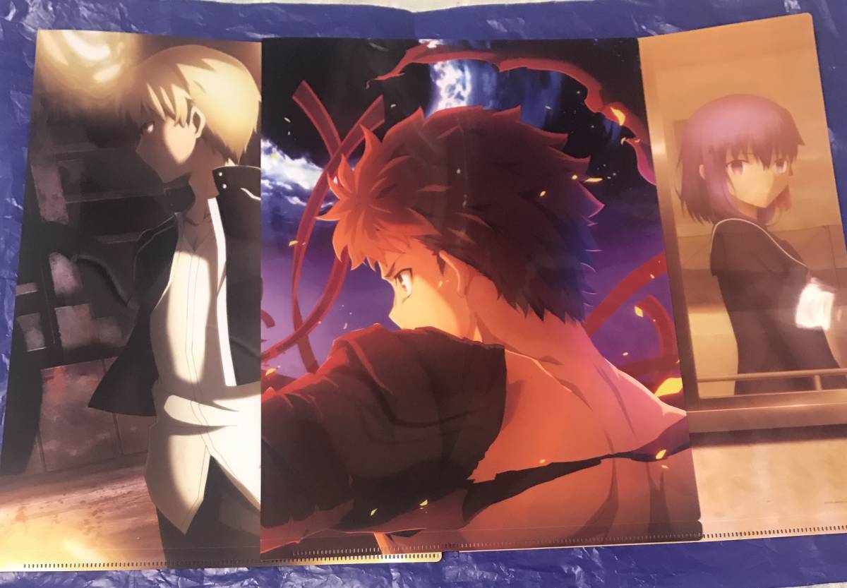 劇場版 Fate/stay night Heaven's Feel 第2章 3週目 入場者特典 クリアポスターファイル 3種セット 遠い夕暮れ 悪夢 ラストピース