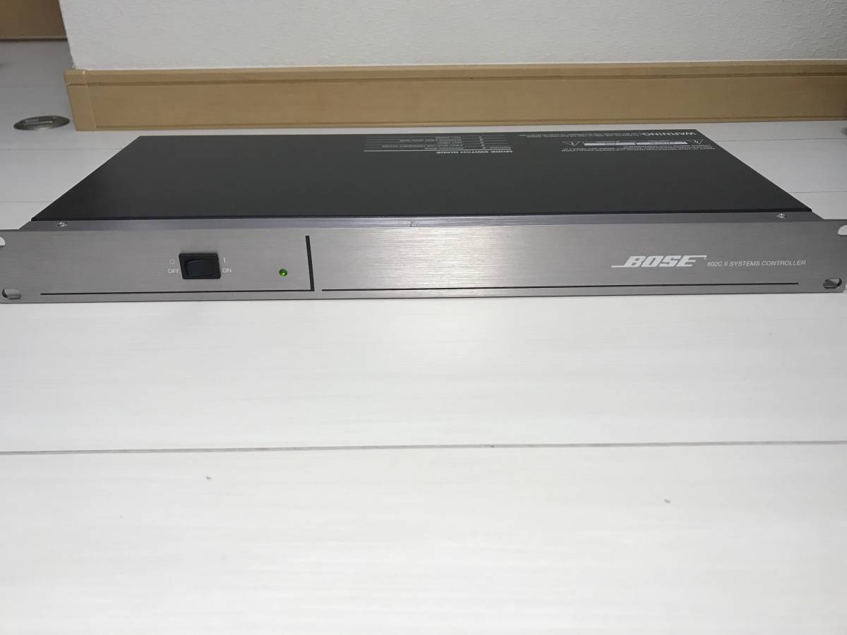 BOSE システムコントローラー 802C Ⅱ SYSTEMS CONTROLLER 【公式通販】
