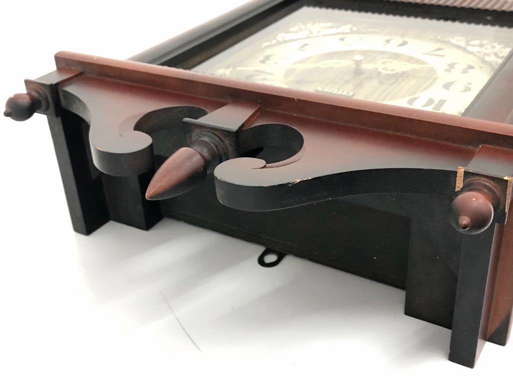 0128m4 ◇CITIZEN/シチズン◇ 掛け時計 柱時計 振り子時計 昭和レトロ