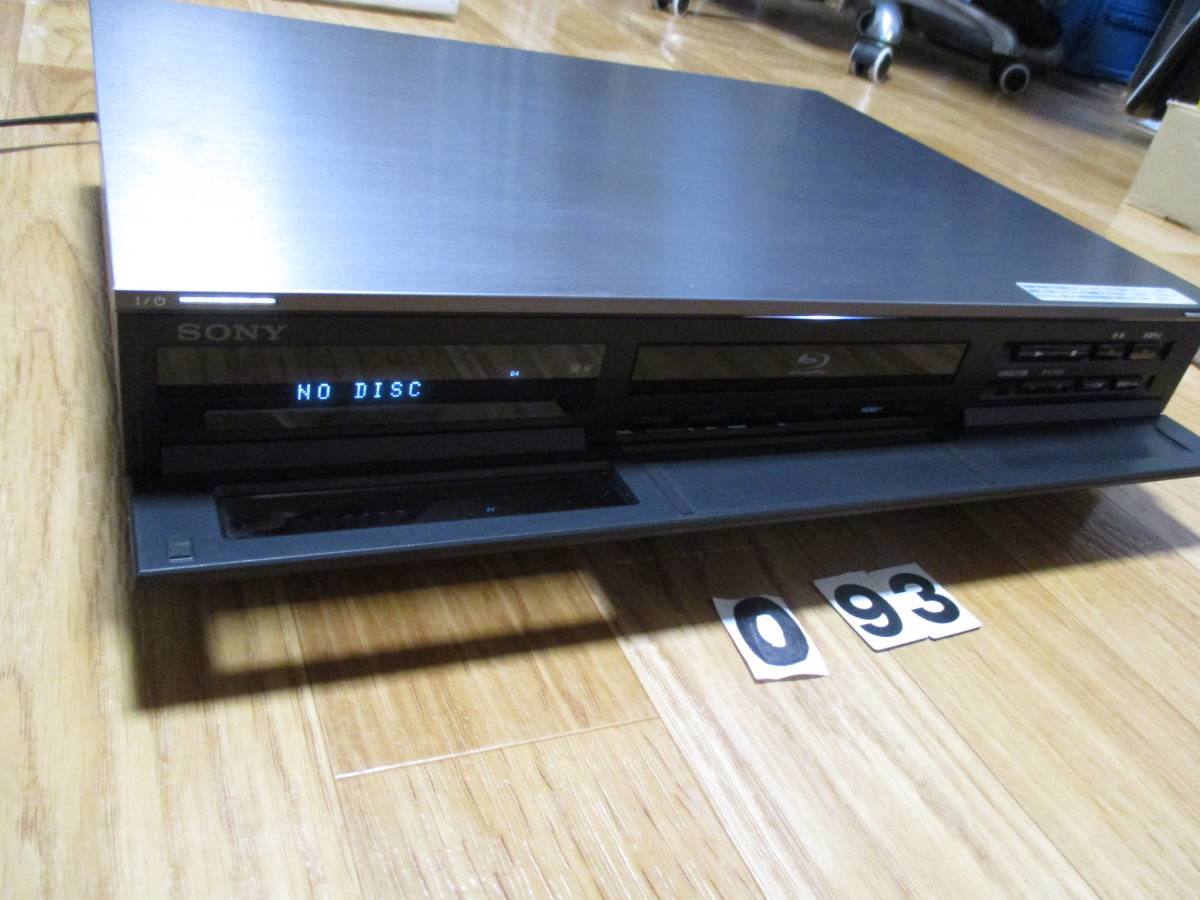 SONY ソニー ブルーレイHDDレコーダー BDZ-X100 ★ 現状品 ★No:O-93