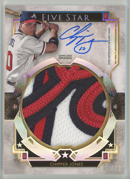 0 Five Star Topps Jumbo Baseball Patch Team | eBay Auto Lists
