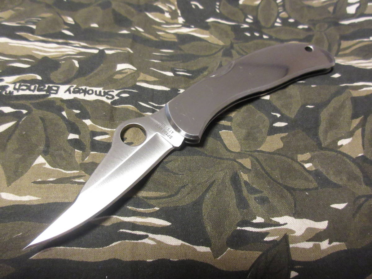 Spyderco ATS-55 Pocket Serrated Folding Edge C01 Worker Locking 