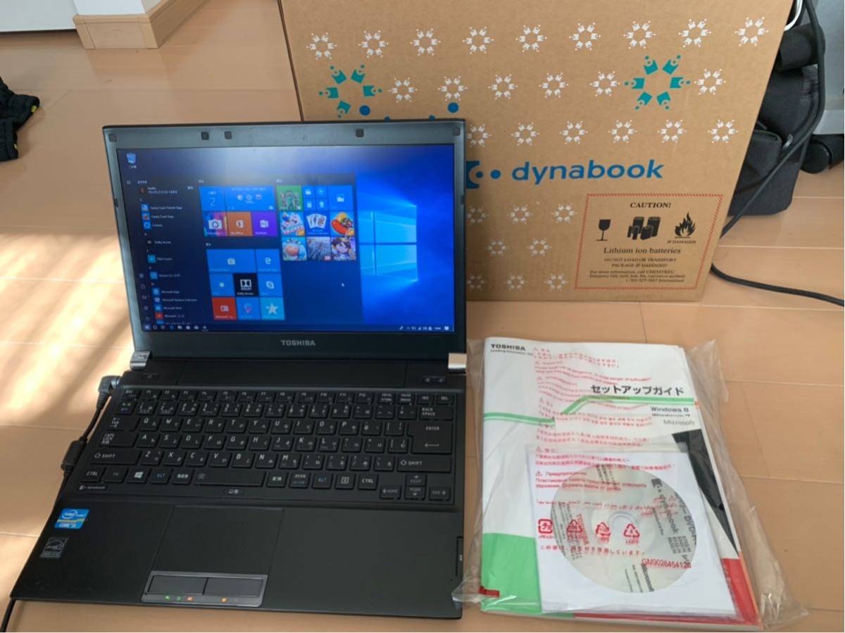 東芝 dynabook R732/H Win10 SSD500GB CORE i3 東芝 コンピュータ
