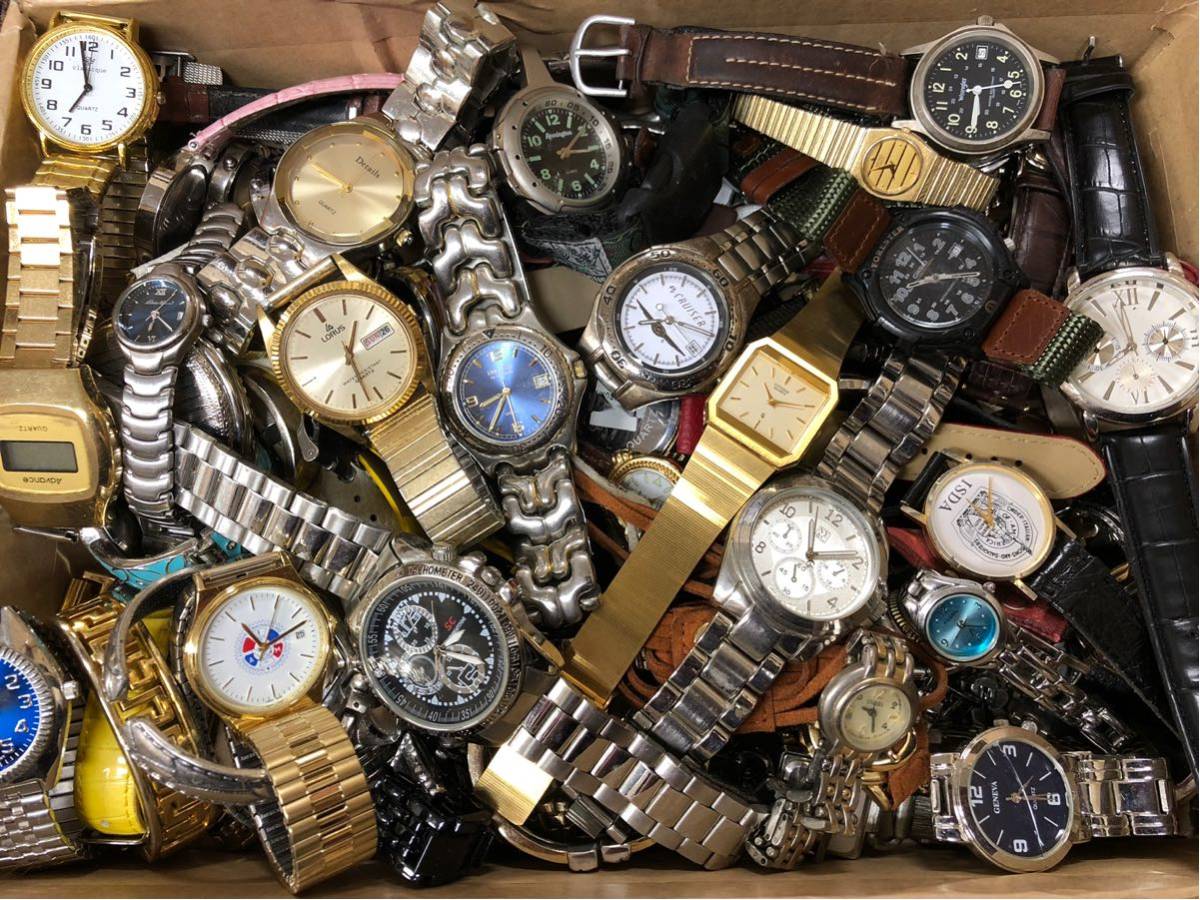 1円～ ジャンク腕時計 まとめてセット 100個以上 SEIKO CITIZEN CASIO 