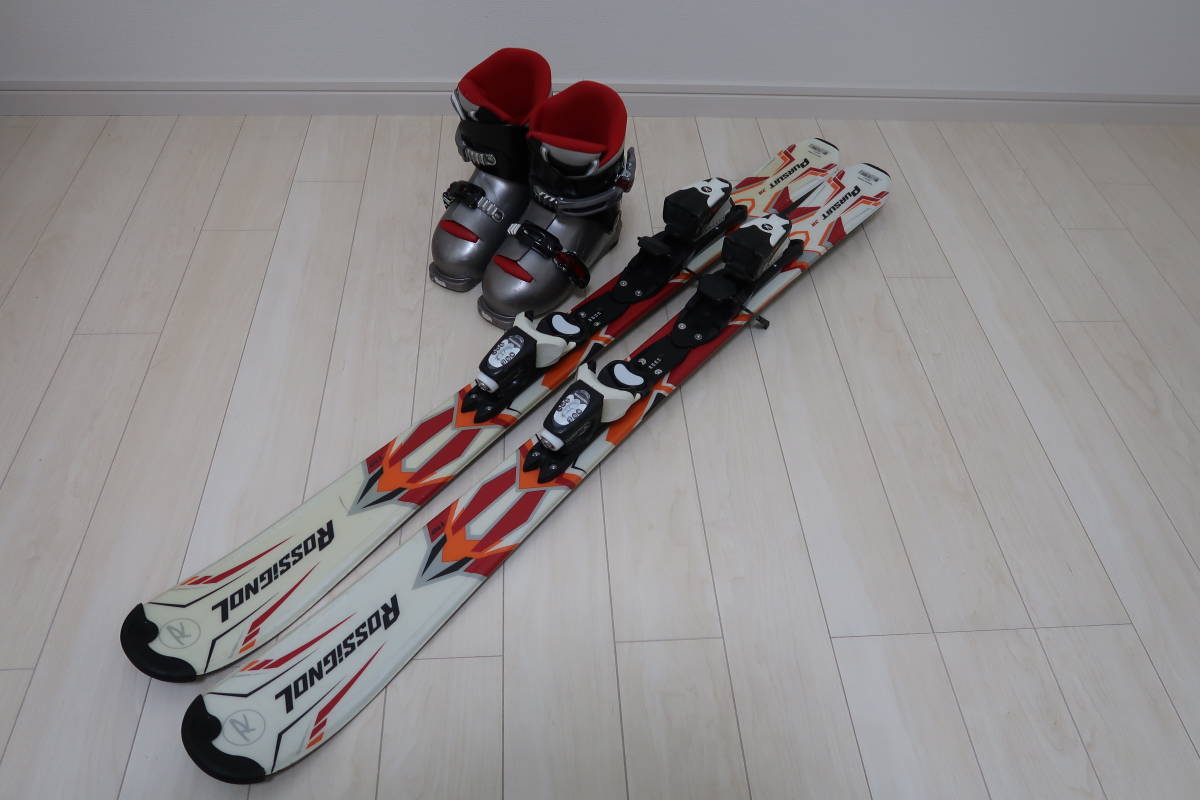 ROSSIGNOL 110cm ジュニアスキー板 XERES ブーツ20cm 子供用カービング 