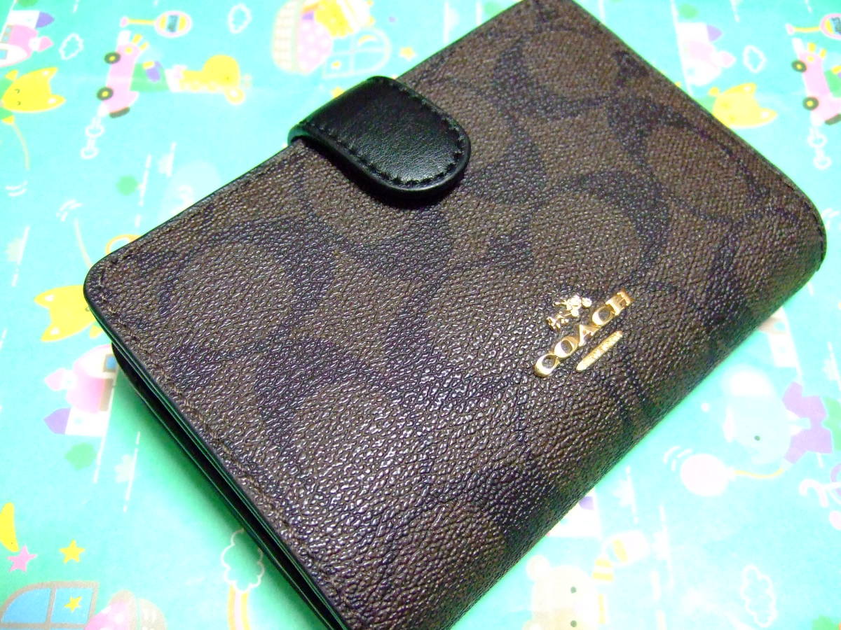 長財布 コーチ L字ファスナー シグネチャー柄 COACH シグネチャー 花柄