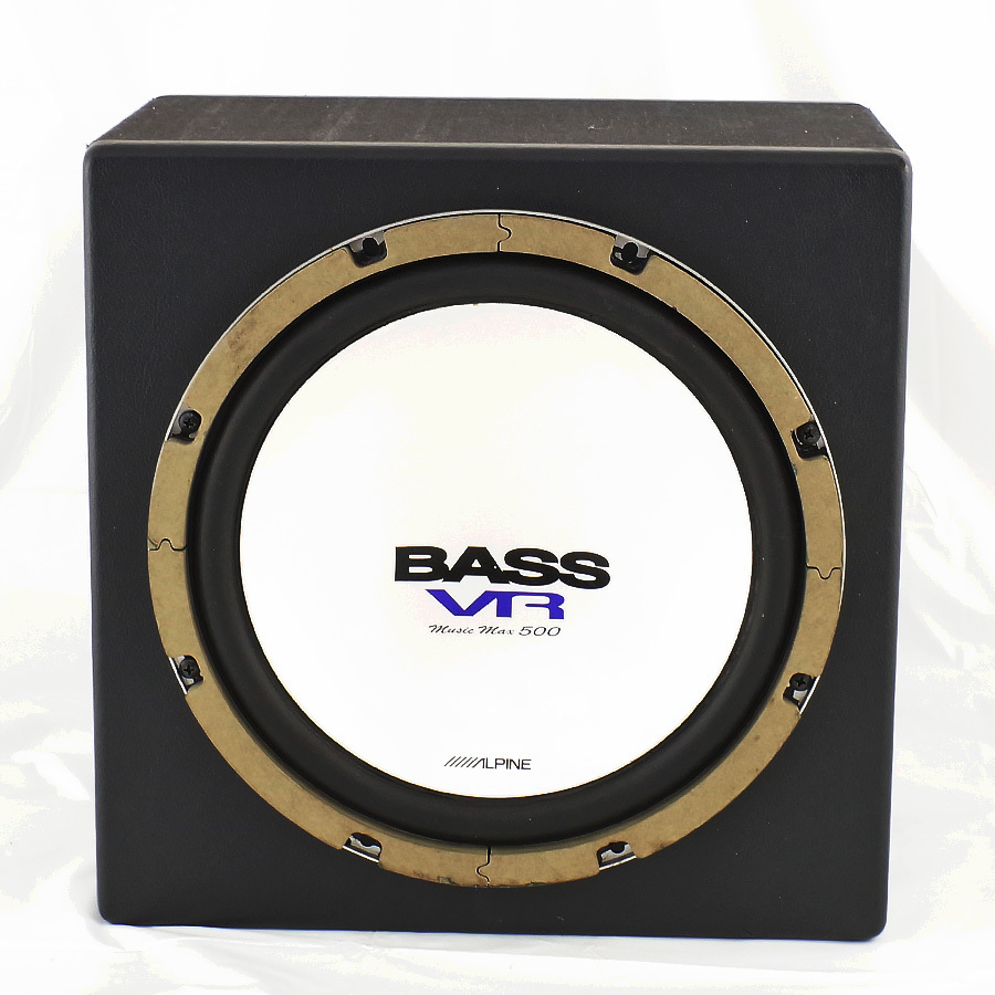 ALPINE アルパイン BASS VR music max 500 サブウーハー◇車載用 [N985]
