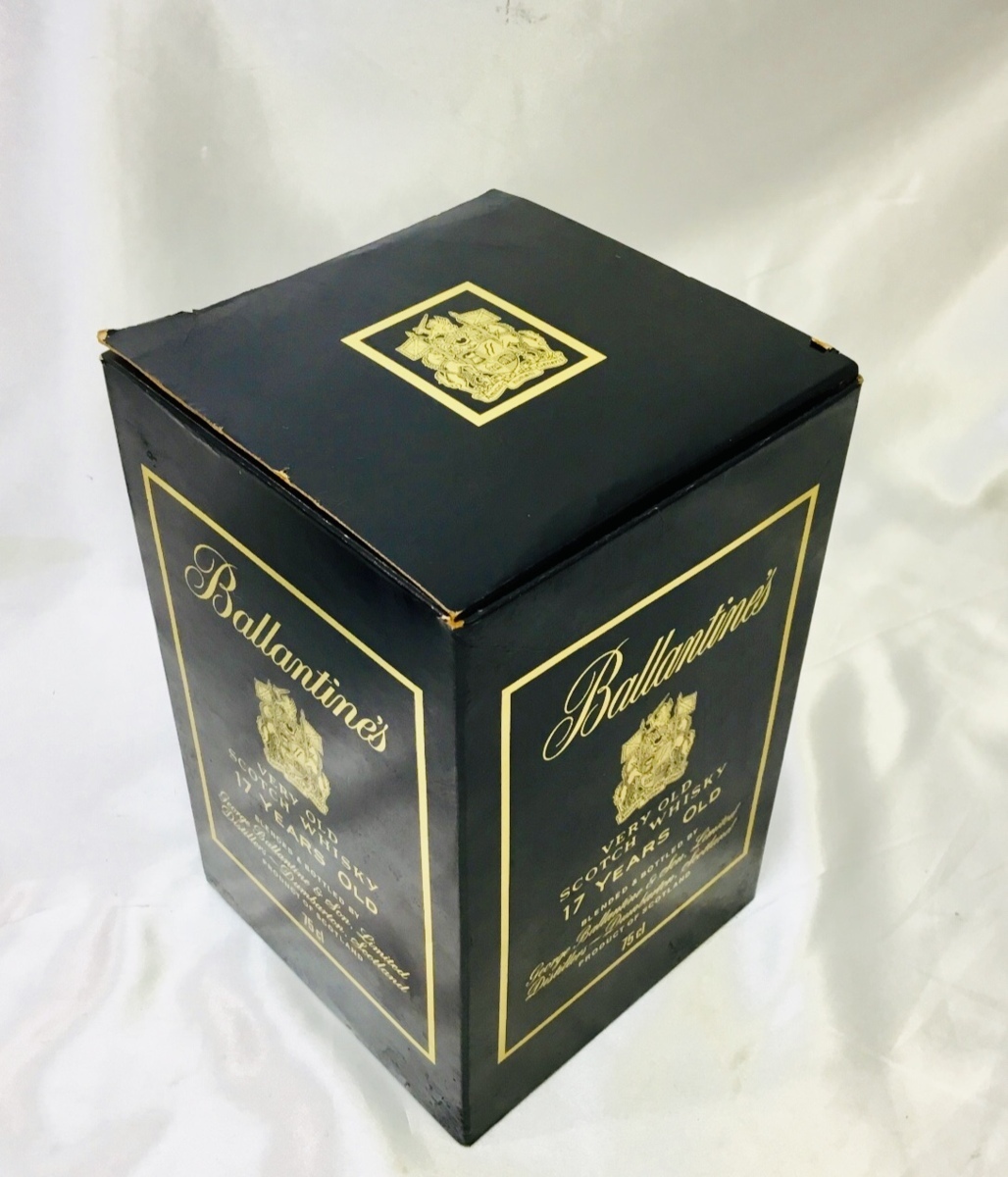 ☆未開栓保管品 Ballantine's 17年 ウイスキー 75cl 43％ 古酒
