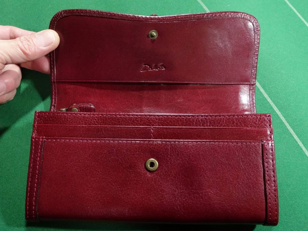□Dakota ダコタ イタリアンレザー製 リードクラシック 長財布 