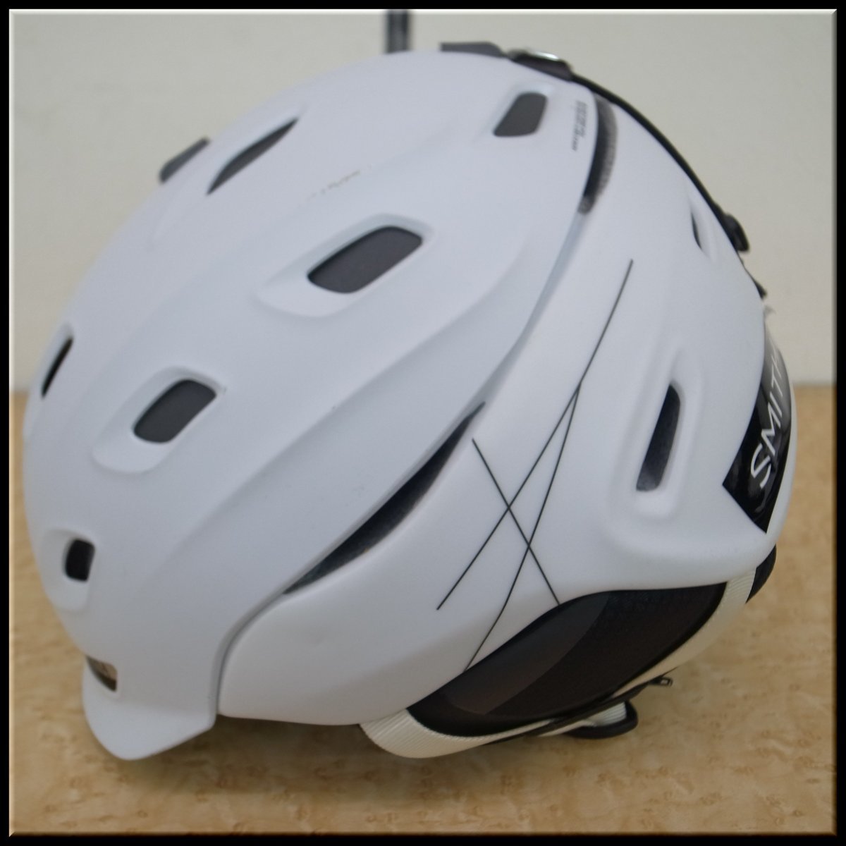 2216 スミス ヘルメット VANTAGE L(63-67cm) MATTE WHITE