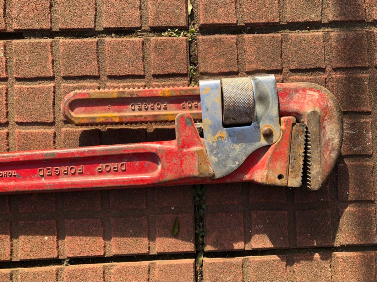 東邦工機 HIT パイプレンチ 1200mm □Hit⁄ヒット□大型 東邦工機 HIT パイプレンチ 1200mm □Hit⁄ヒット□大型