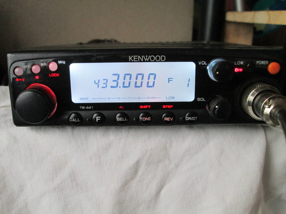 KENWOOD TM-441 ケンウッド TM-441S - 無線機 430MHz Kenwood