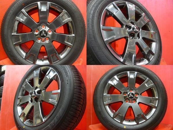 新車外し 三菱 デリカD5 ジャスパー・シャモニー純正 18*7J+38 114.3
