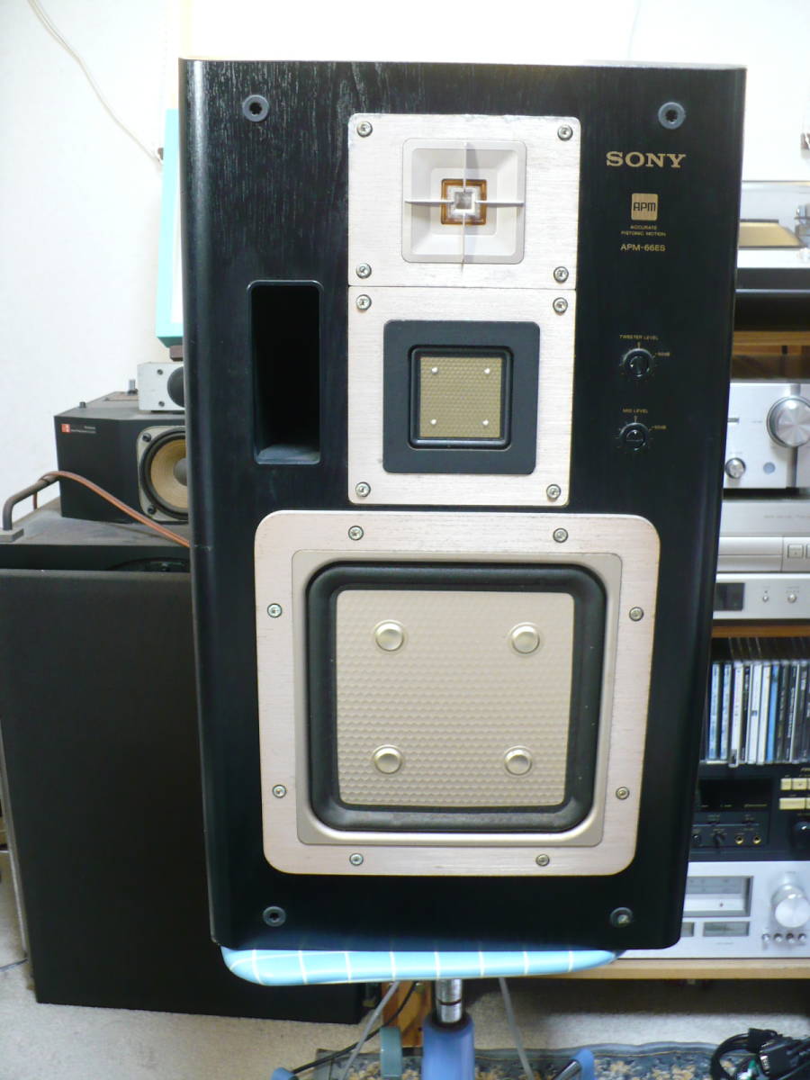 ☆ SONY APM-66ES 動作品 ☆ - SONY ソニー スピーカーペア APM-66ES
