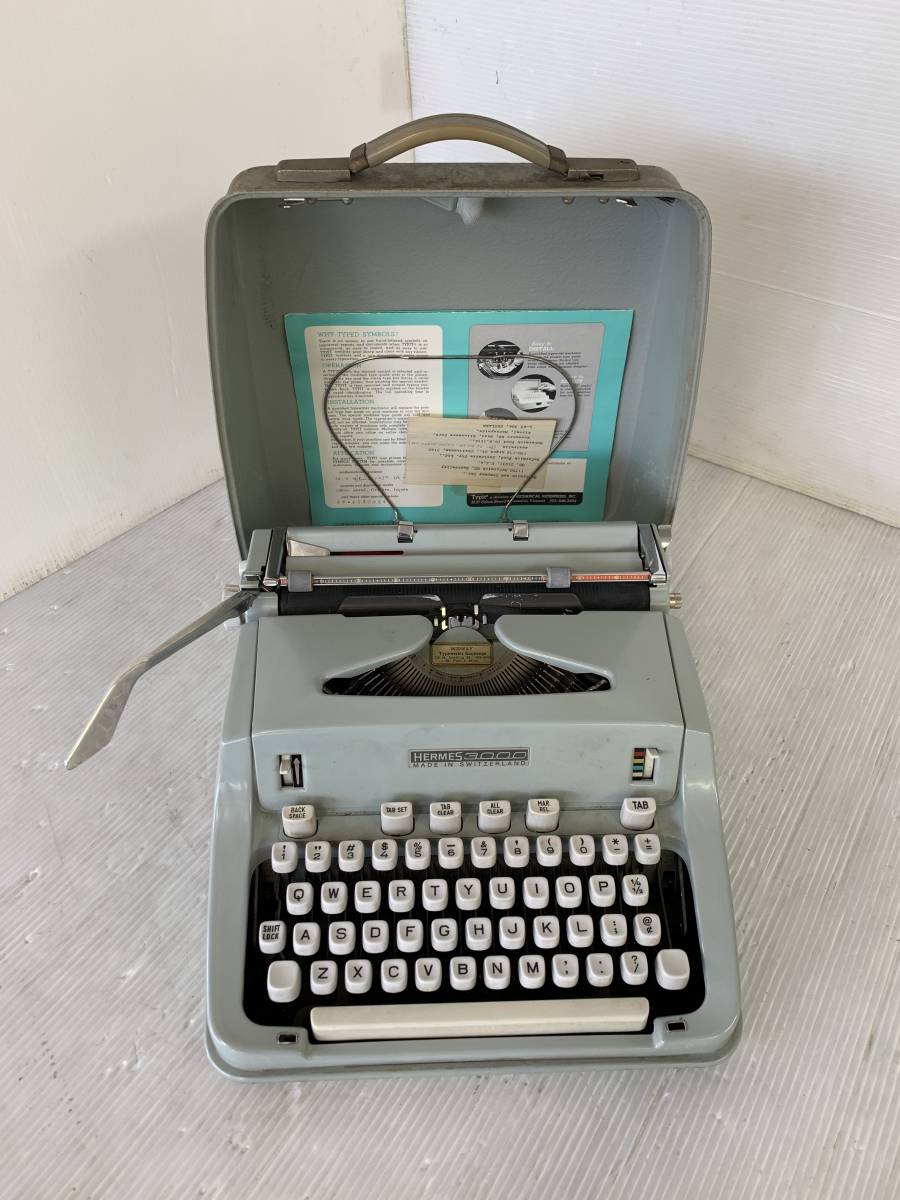 0 HERMES タイプライター アンティーク Hermes Yahoo!オークション
