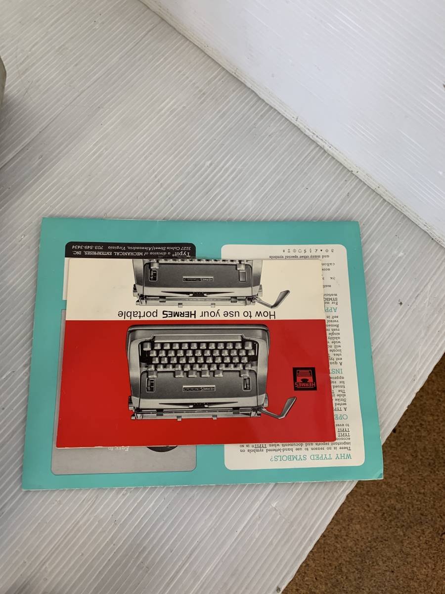 0 HERMES タイプライター アンティーク Hermes Yahoo!オークション